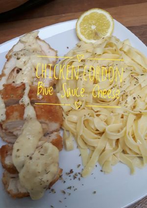 Foto resep Chicken Cordon Blue Sauce Cheese