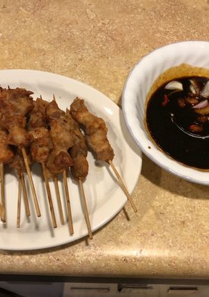 Foto resep Sate ayam pakai airfryer