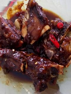 Foto resep Iga pedas manis