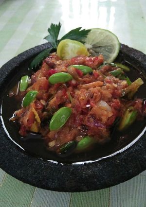 Foto resep Sambal pete kemangi