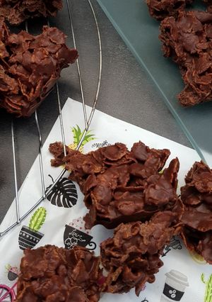 Une photo de Choco-guimauves croustillantes