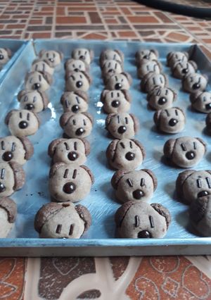 Foto resep Milo doggy cookies #BikinRamadanBerkesan