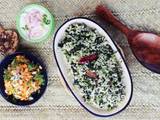Rice and Harve (Amarnthus) Soppu Salad