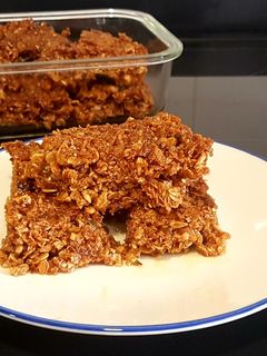 Una foto de Flapjacks con muesli