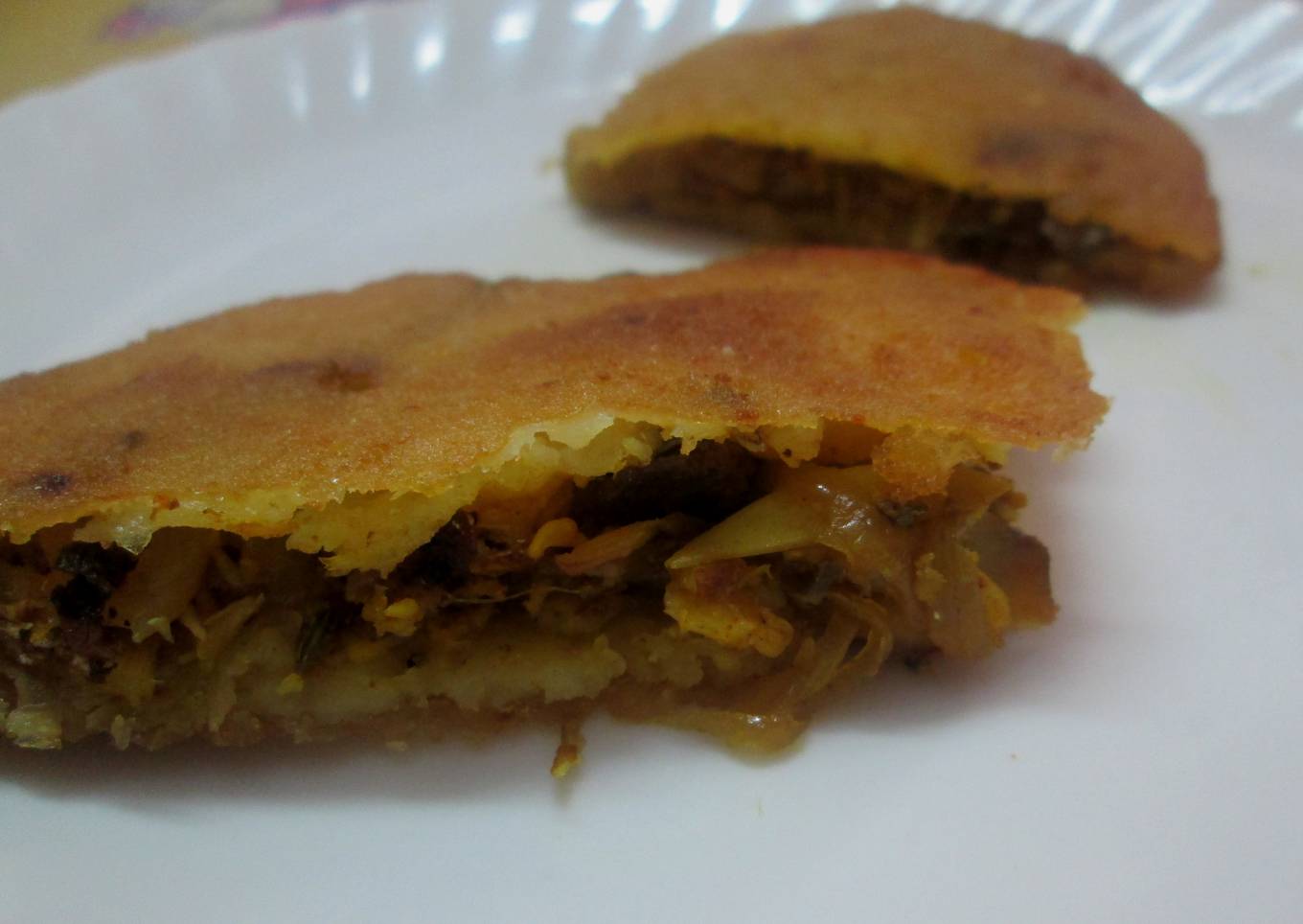 Fish stuffed Pathal
