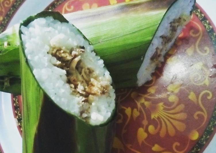 Nasi bakar tongkol original