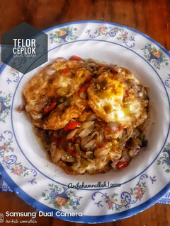 Foto resep Telor ceplok saus tiram