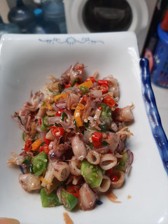Foto resep Cumi asin sambal matah