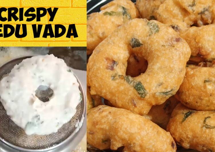 Crispy Medu Vada Recipe