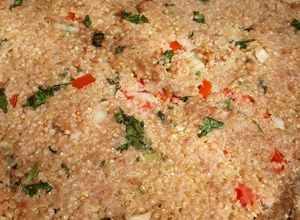 Foto de Quibe de carne com quinoa