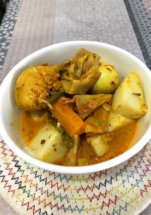 Foto resep Kuah lontong padang