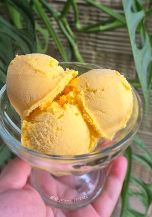 Foto resep Mango Milk Ice Cream