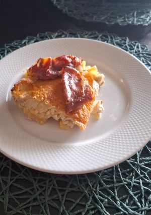 Tepsis rakott karaj recept fotója