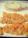 Brotola a la marinera con puré de papa