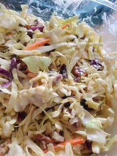 A picture of Cranberry Slaw Salad.