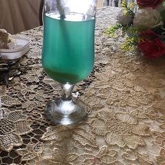 Blue lemonade A picture of Blue lemonade.