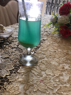 A picture of Blue lemonade.