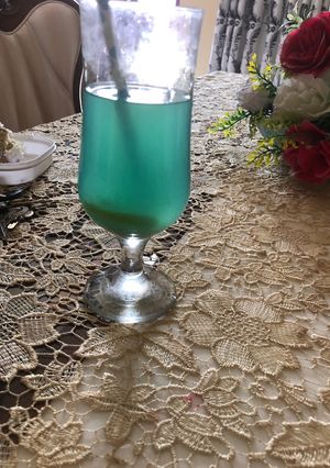 A picture of Blue lemonade.