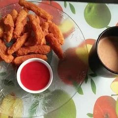 Crispy fries🍟 A picture of Crispy fries🍟.