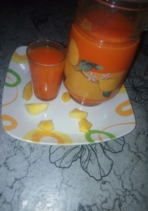 A picture of Mango juice.