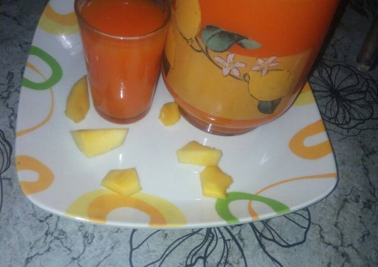 Steps to Make Speedy Mango juice