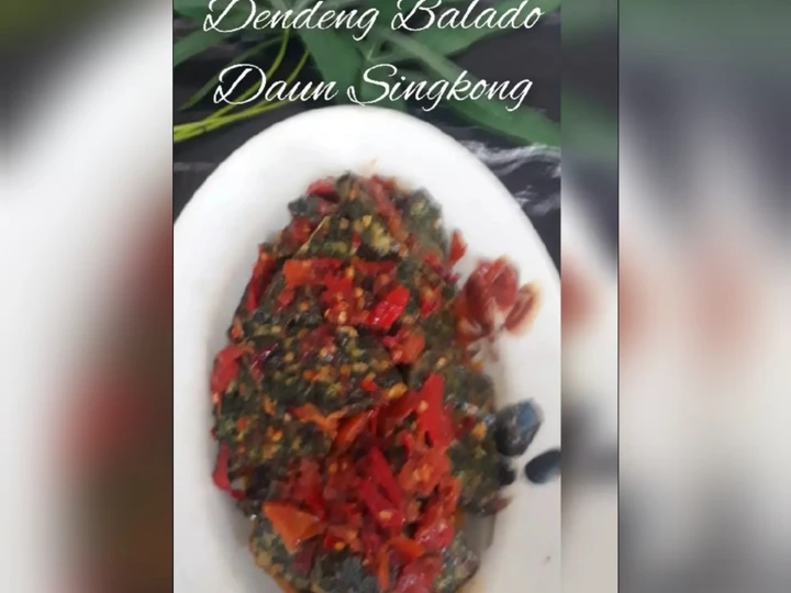 Cara Gampang Membuat Resep Dendeng Balado Daun Singkong yang Bikin Ngiler Anti Ribet, Sempurna