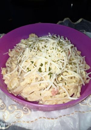 Foto resep Fettuccine carbonara