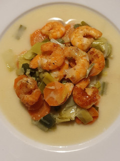 Une photo de Blanquette de crevettes
