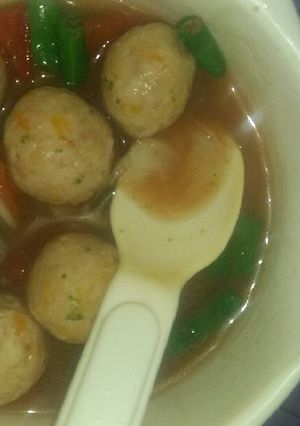 Foto resep Sup Bola-bola Daging Mpasi 10m+