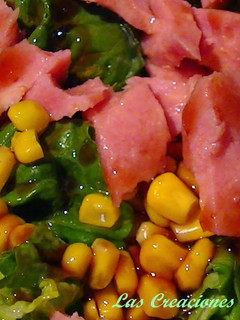Una foto de Ensalada con balsámico de frambuesa
