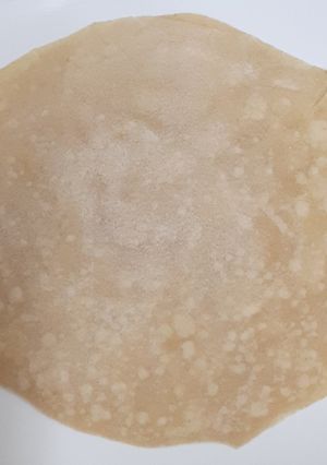 A picture of Mexican flour Tortillas (Indian style).
