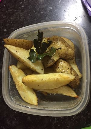 Una foto de Papas rústicas
