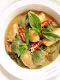 Healthy Green Curry with Swai Fish