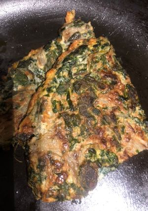 Una foto de Tortilla de acelga
