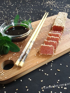 Foto principal de Trampantojo de Tataki de atún