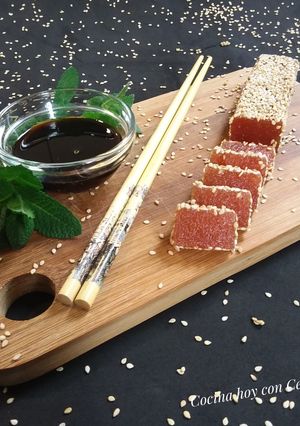 Foto principal de Trampantojo de Tataki de atún