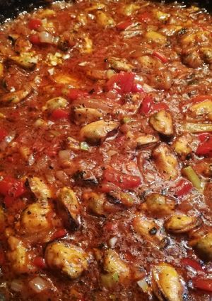 Paradicsomos kagyló recept fotója