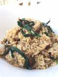 Smoked Herring And Basil Tom Yum Fried Rice