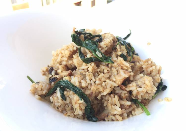 Smoked Herring And Basil Tom Yum Fried Rice