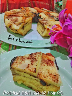 Foto resep Puding Roti Tawar Kukus