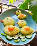 Cơm bento: Gia đình vịt con