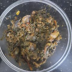 Memoni Tandreye ji bhaji(cholai ka saag) A picture of Memoni Tandreye ji bhaji(cholai ka saag).