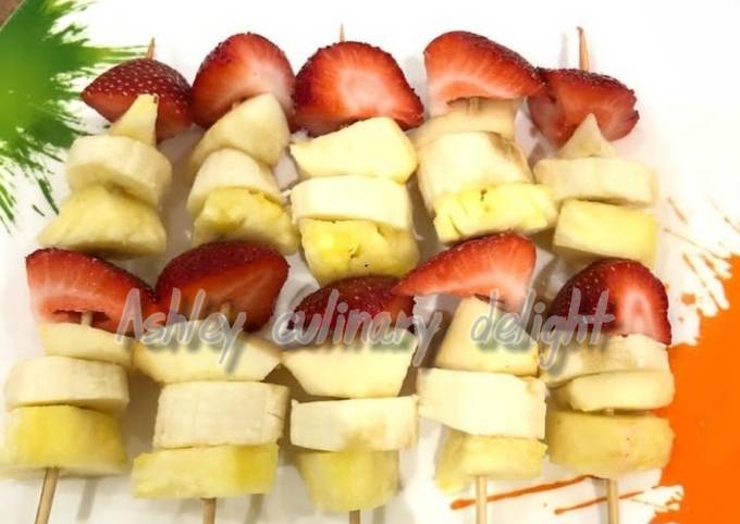 Fruits kebab 🍢