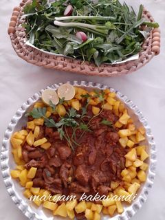 عکسی از دستور خوراک دل و جگر مرغ