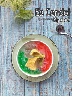 Foto resep Es Cendol Alpukat