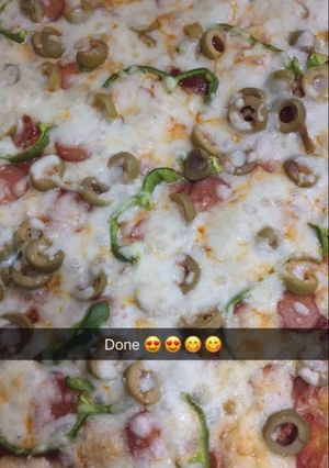 صورة لوصفة My pizza😍