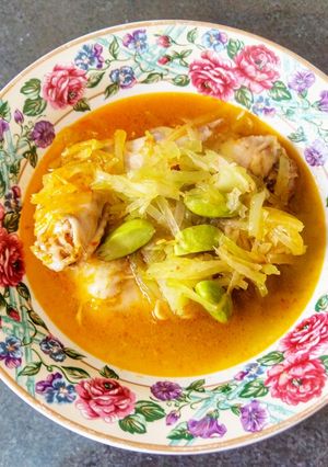 Foto resep Sayur Labu Siam Pete Sayap Ayam