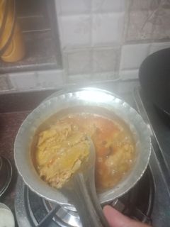 A picture of Batkas(leftover roti makeover).