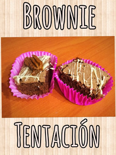 Una foto de Brownie tentación (muy fácil)