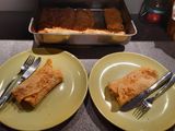 Gratinierte Eierpfannkuchen
